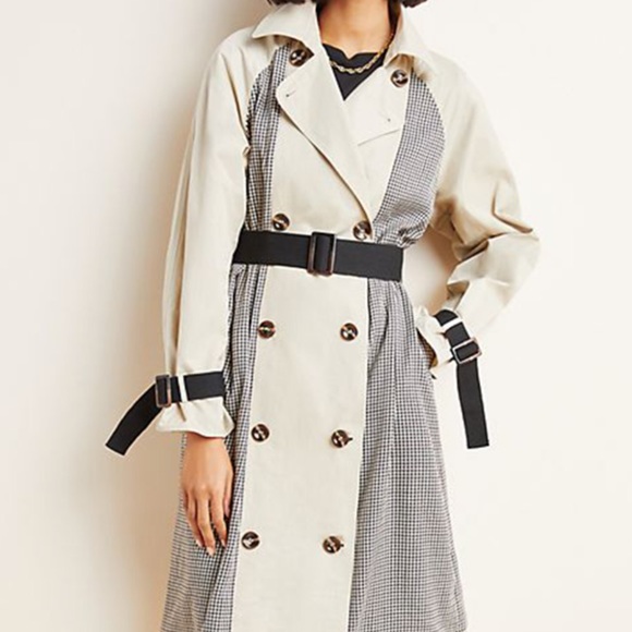 Anthropologie Moon River Natasia Trench Coat - Picture 3 of 16